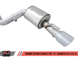 AWE Touring Edition Exhaust for 15+ Charger 6.4 / 6.2 SC - Non-Resonated