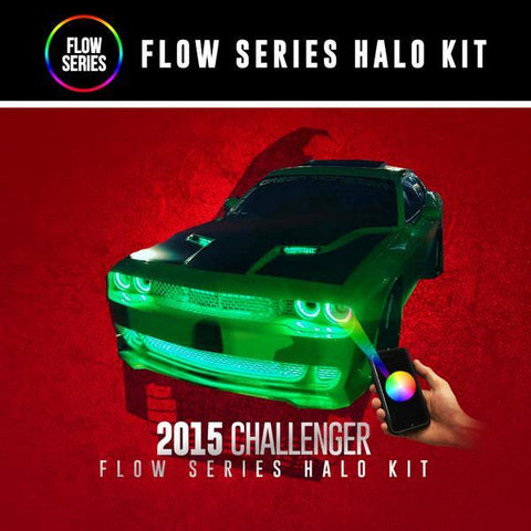 Lighting Trendz | Color Werkz 2015+ Dodge Challenger Flow Series Halo Kit