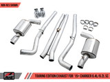 AWE Touring Edition Exhaust for 15+ Charger 6.4 / 6.2 SC - Non-Resonated