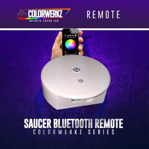 Lighting Trendz | Color Werkz Bluetooth LED Saucer Remote