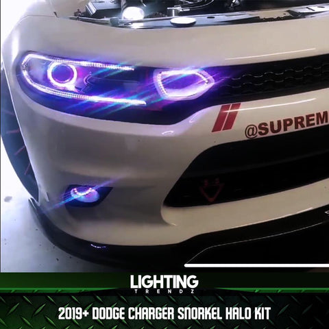 Lighting Trendz | Color Werkz Dodge Charger Waterproof Snorkel Halos